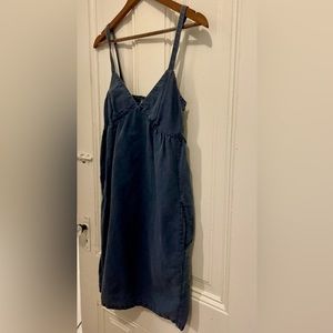 James Perse linen dress with pockets (size 2)